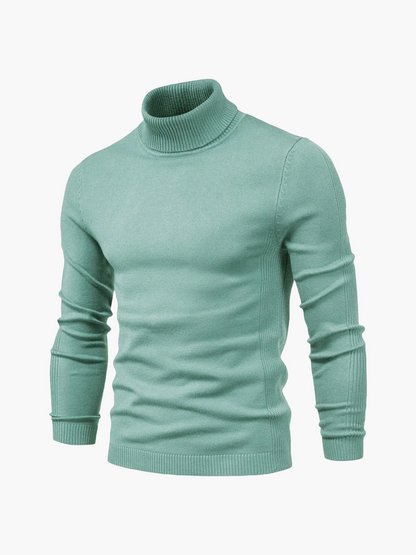 Jersey de Cuello Alto Elegante para Hombre – Estilo Moderno y Versátil