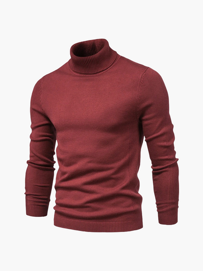 Jersey de Cuello Alto Elegante para Hombre – Estilo Moderno y Versátil