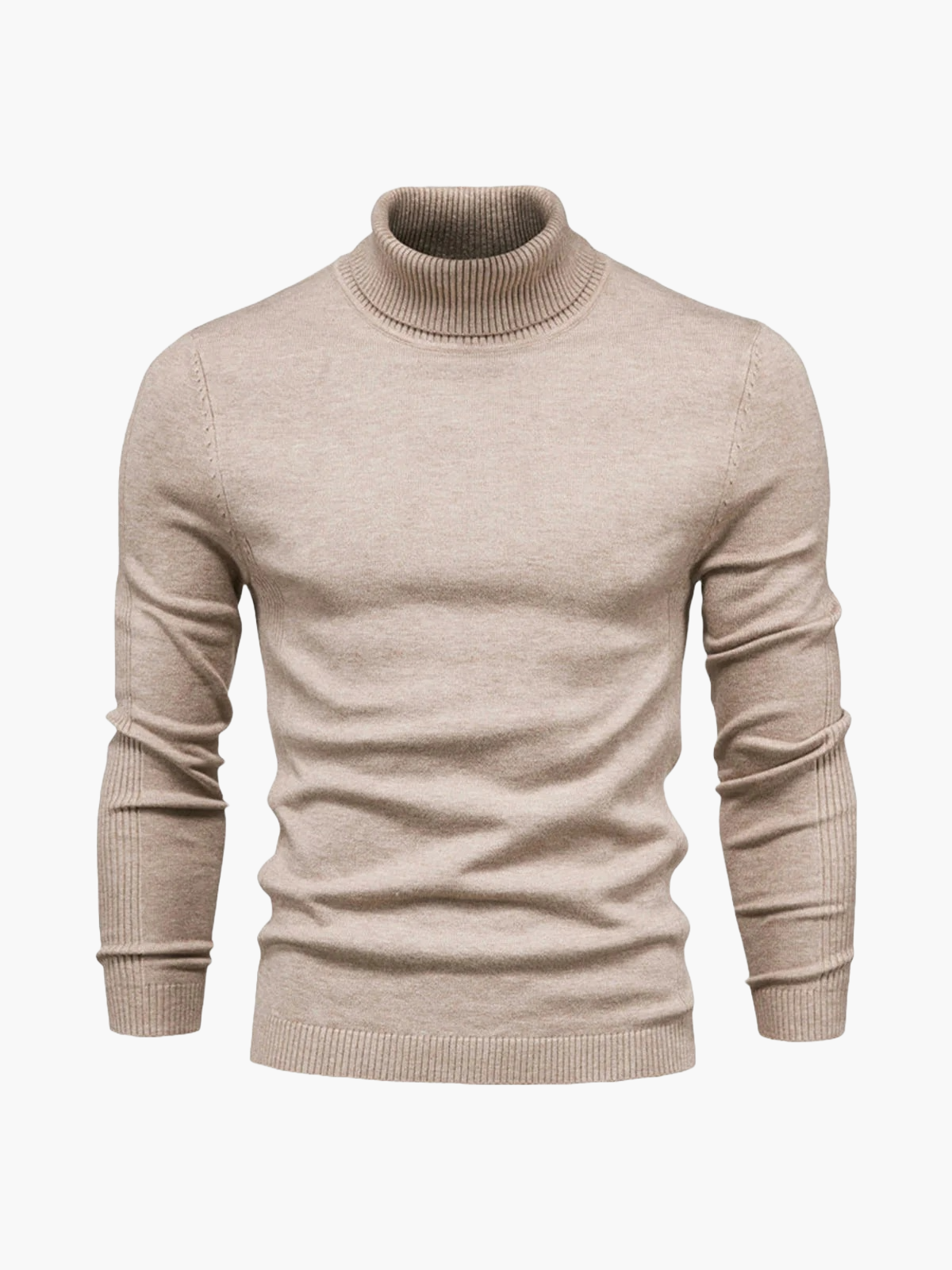Jersey de Cuello Alto Elegante para Hombre – Estilo Moderno y Versátil