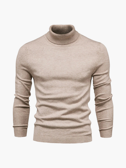Jersey de Cuello Alto Elegante para Hombre – Estilo Moderno y Versátil