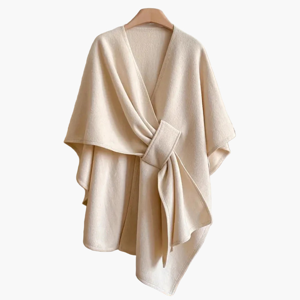 Elegant och mångsidig poncho-scarf för kvinnor i avslappnad stil
