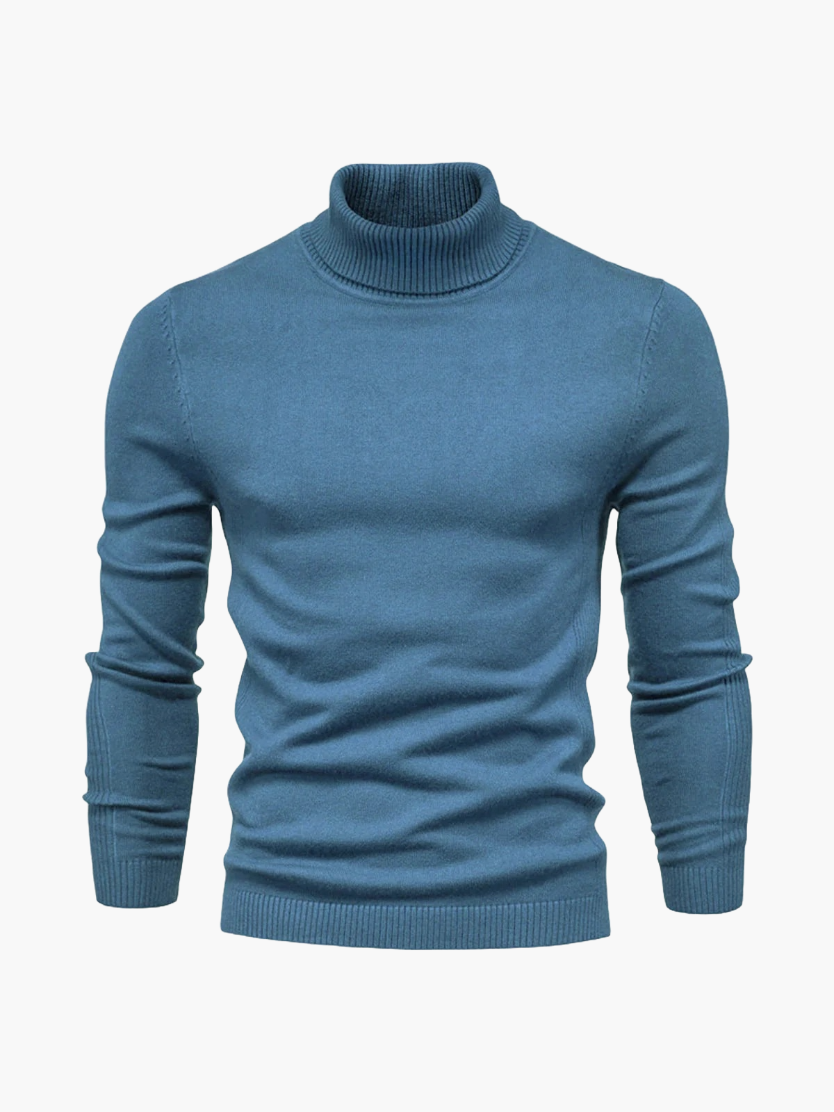Jersey de Cuello Alto Elegante para Hombre – Estilo Moderno y Versátil