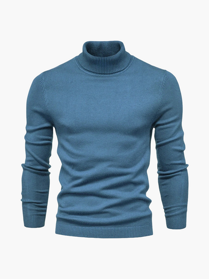 Jersey de Cuello Alto Elegante para Hombre – Estilo Moderno y Versátil