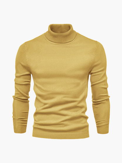 Jersey de Cuello Alto Elegante para Hombre – Estilo Moderno y Versátil