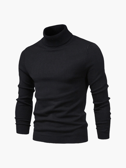 Jersey de Cuello Alto Elegante para Hombre – Estilo Moderno y Versátil