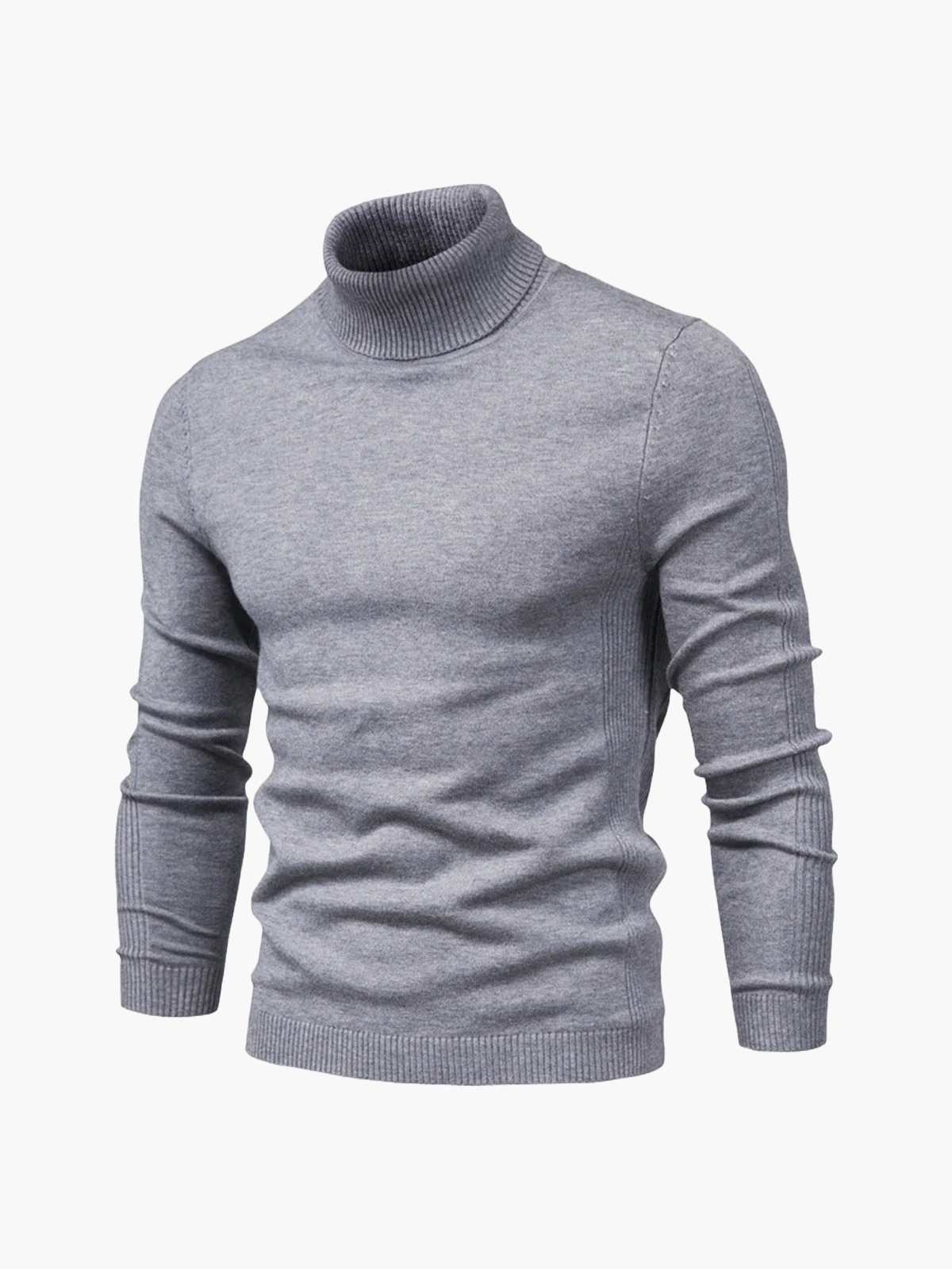 Jersey de Cuello Alto Elegante para Hombre – Estilo Moderno y Versátil