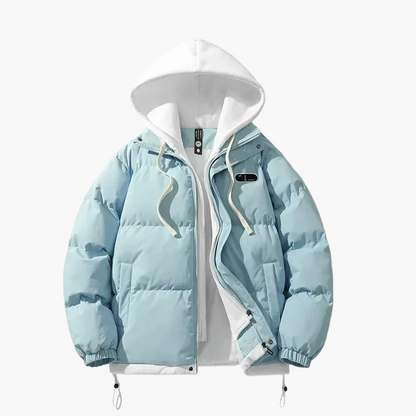 Casual hooded puffer jacket for men – Urban style and everyday comfort