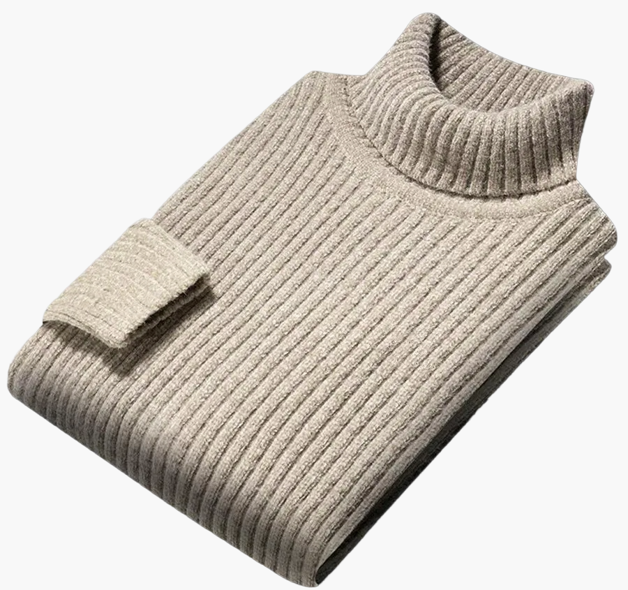Trui met Opstaande Kraag Casual Stijl voor Heren – Moderne Elegant en Comfort voor Elke Dag