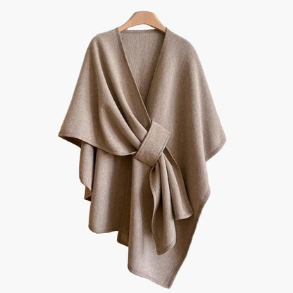 Elegant och mångsidig poncho-scarf för kvinnor i avslappnad stil