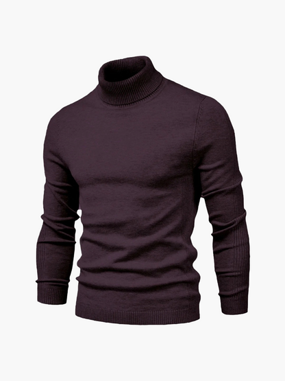 Jersey de Cuello Alto Elegante para Hombre – Estilo Moderno y Versátil