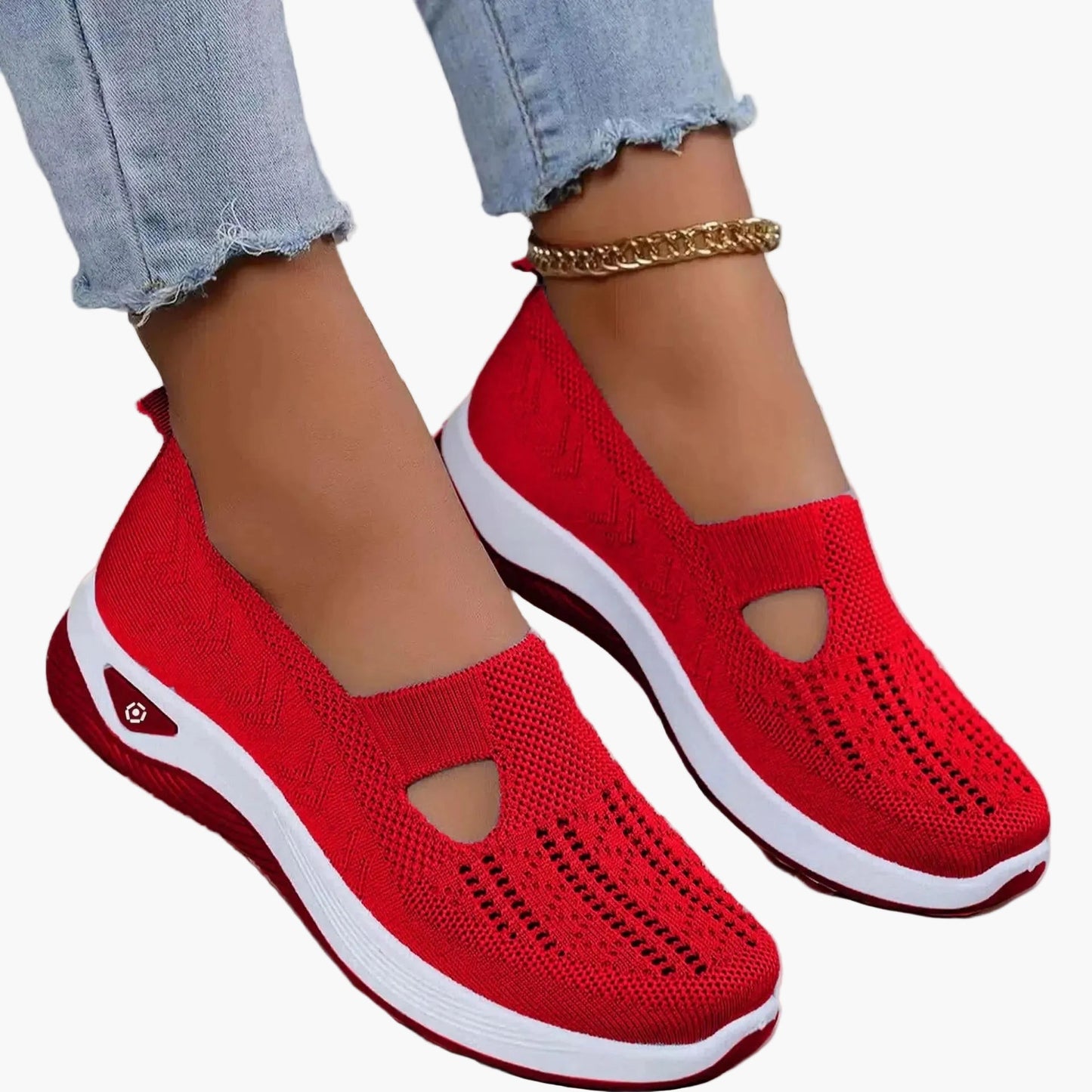 Chaussures Femme Orthopédiques Respirantes Antidérapantes pour Confort Quotidien et Marche