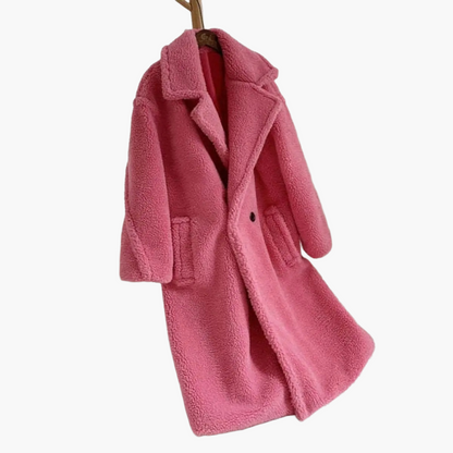 Manteau d'hiver style surdimensionné pour femmes - Élégance urbaine et confort chaleureux