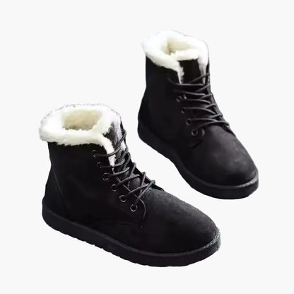 Bottes d'hiver montantes pour femme style décontracté chaud