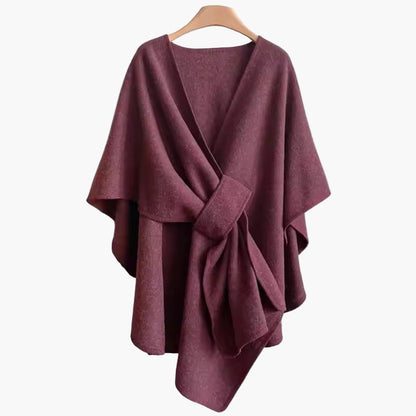 Elegant och mångsidig poncho-scarf för kvinnor i avslappnad stil