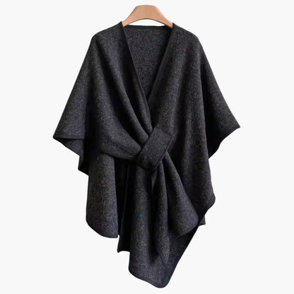 Elegant och mångsidig poncho-scarf för kvinnor i avslappnad stil