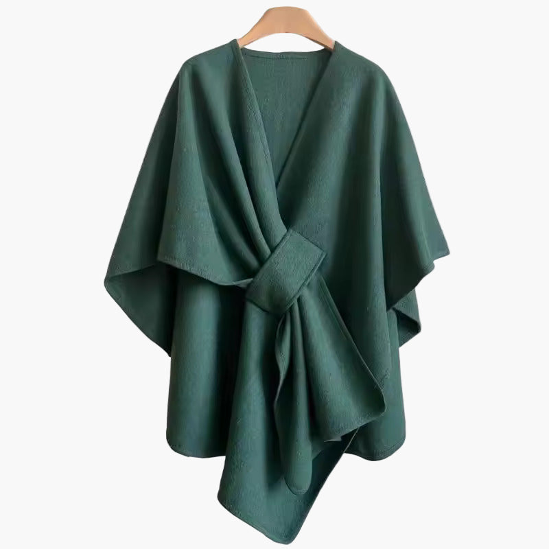 Elegant och mångsidig poncho-scarf för kvinnor i avslappnad stil