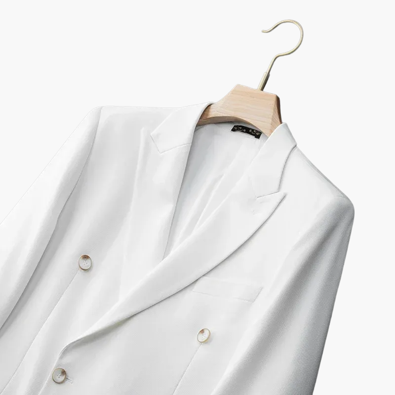 Giacca da abito doppiopetto elegante da uomo – Stile formale moderno per serate o cerimonie