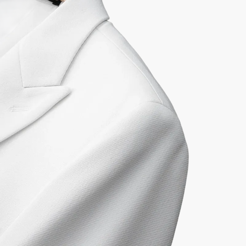 Giacca da abito doppiopetto elegante da uomo – Stile formale moderno per serate o cerimonie