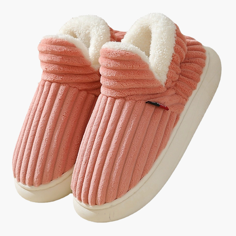 Chaussons d'hiver unisexes ultra confort pour intérieur, style moderne, antidérapants