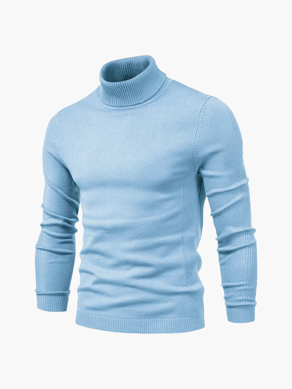Jersey de Cuello Alto Elegante para Hombre – Estilo Moderno y Versátil