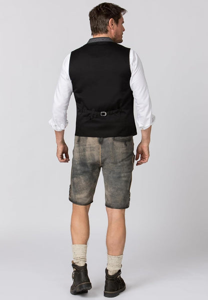Chaleco tradicional para hombre estilo bávaro para fiestas y ocasiones elegantes