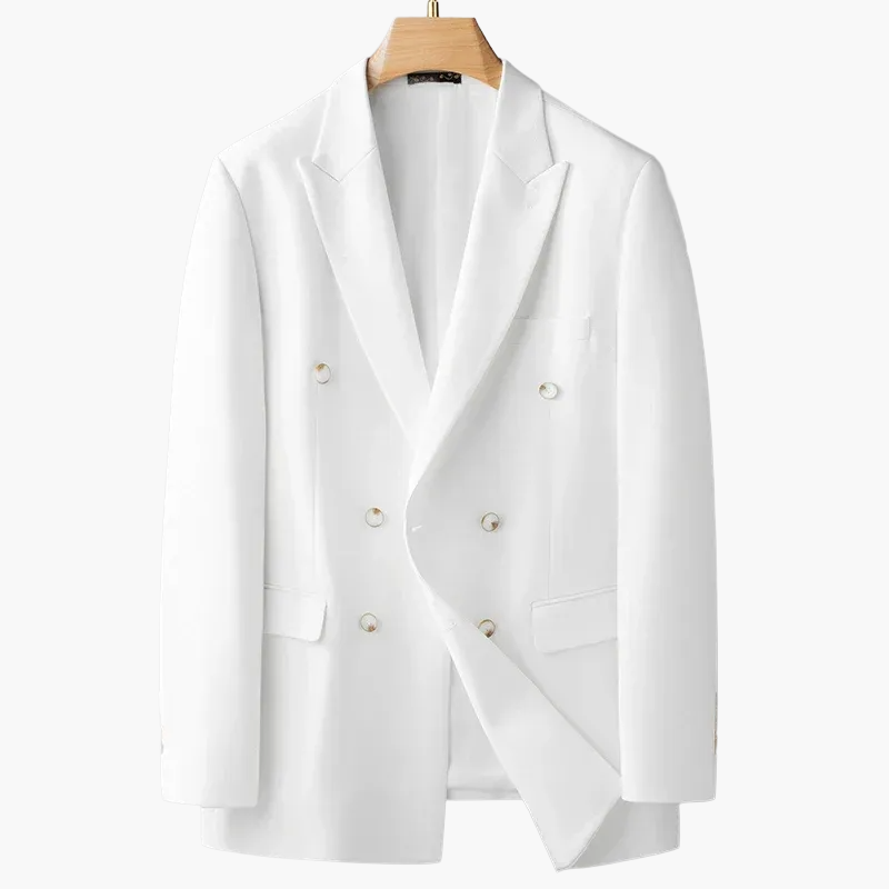 Giacca da abito doppiopetto elegante da uomo – Stile formale moderno per serate o cerimonie