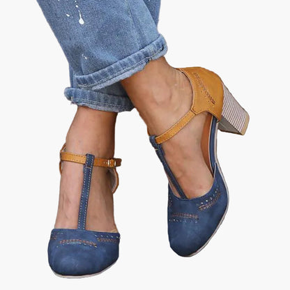 Chaussures à talons confort équilibre pour femme – Élégance quotidienne et soutien orthopédique