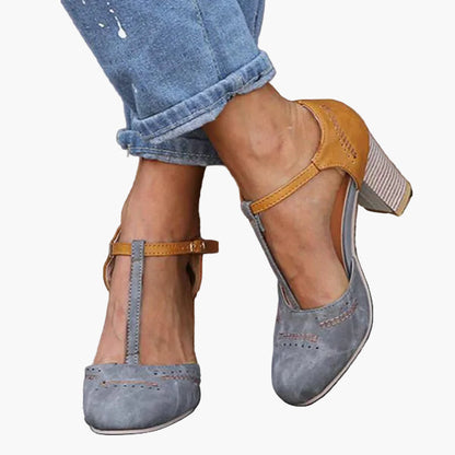 Chaussures à talons confort équilibre pour femme – Élégance quotidienne et soutien orthopédique