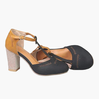 Chaussures à talons confort équilibre pour femme – Élégance quotidienne et soutien orthopédique