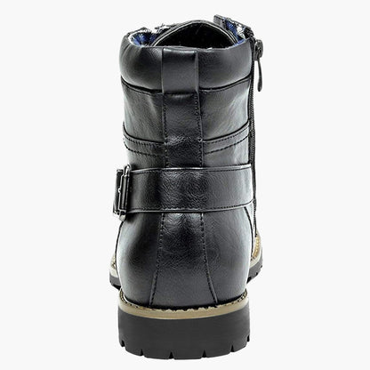 Stivali da moto uomo stile urbano eleganti per motociclista – Stivaletti alti versatili