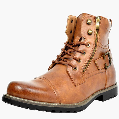 Stivali da moto uomo stile urbano eleganti per motociclista – Stivaletti alti versatili