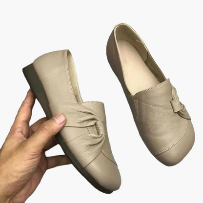 Chaussures plates femme style mocassin confort quotidien élégant