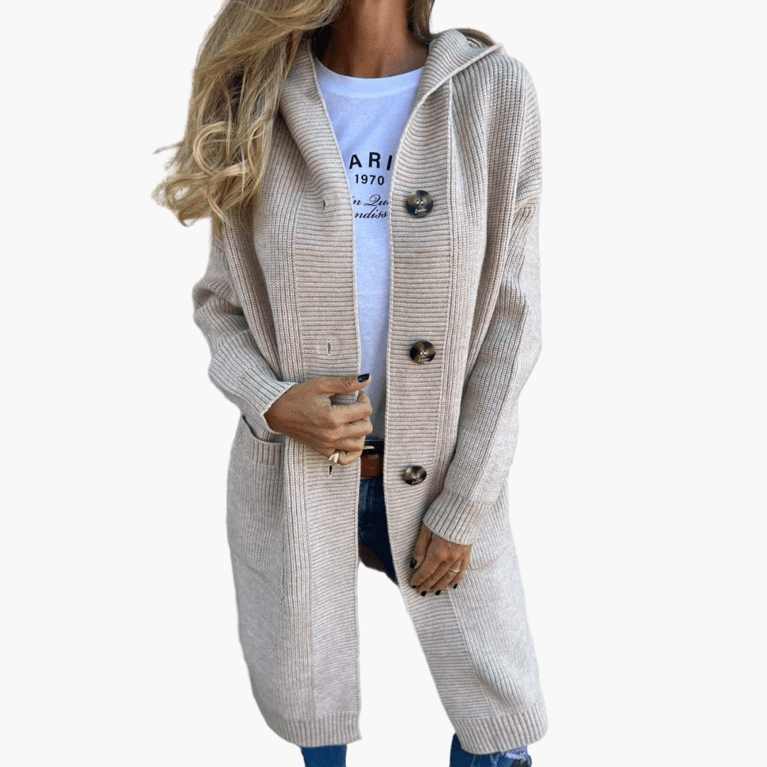 Gilet long femme style décontracté chic pour usage quotidien