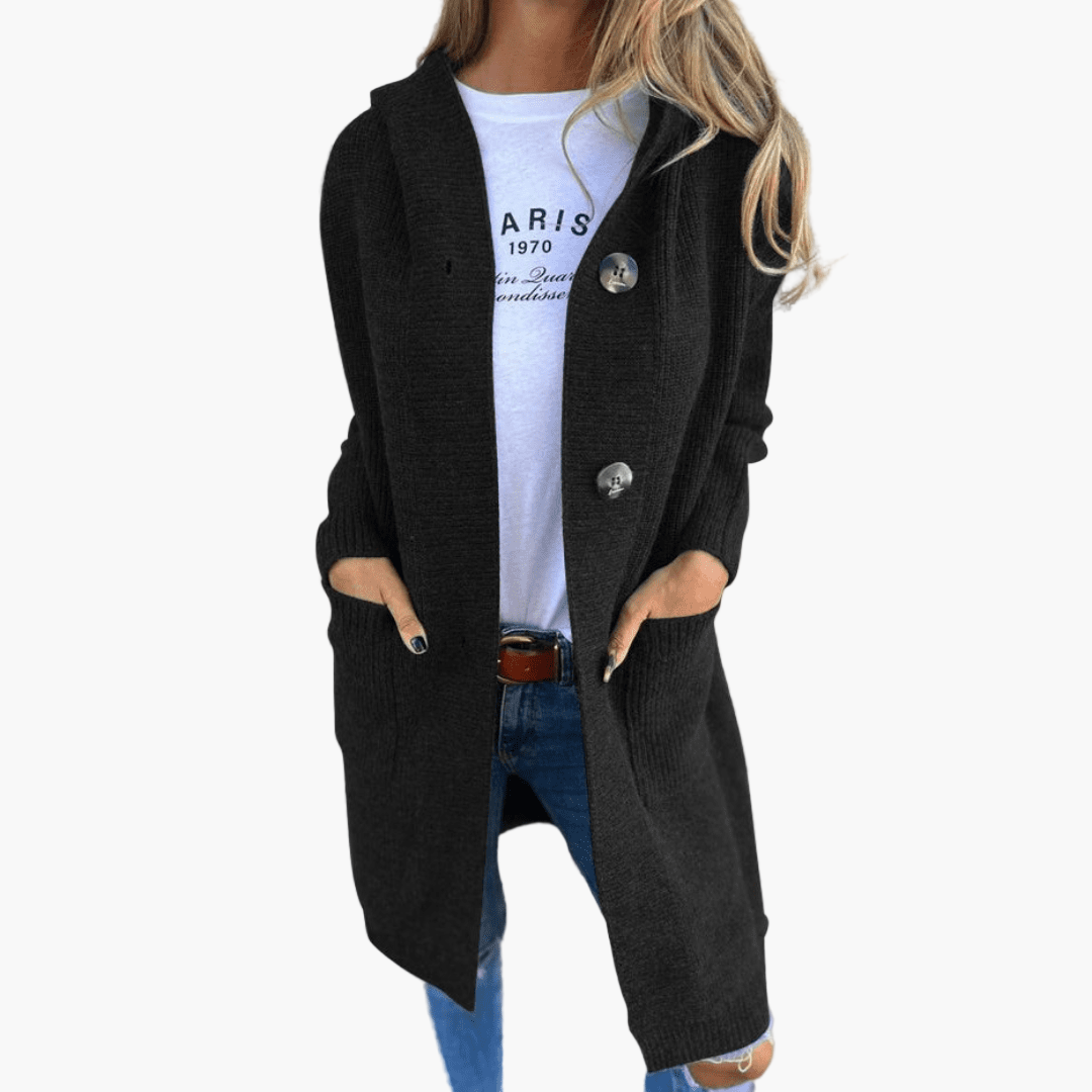 Gilet long femme style décontracté chic pour usage quotidien