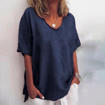 Bervina™ - Loszittend Casual Hemdje