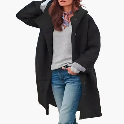 Cappotto Invernale Donna Elegante Stile Oversize Ideale per Tempo Freddo e Urbano