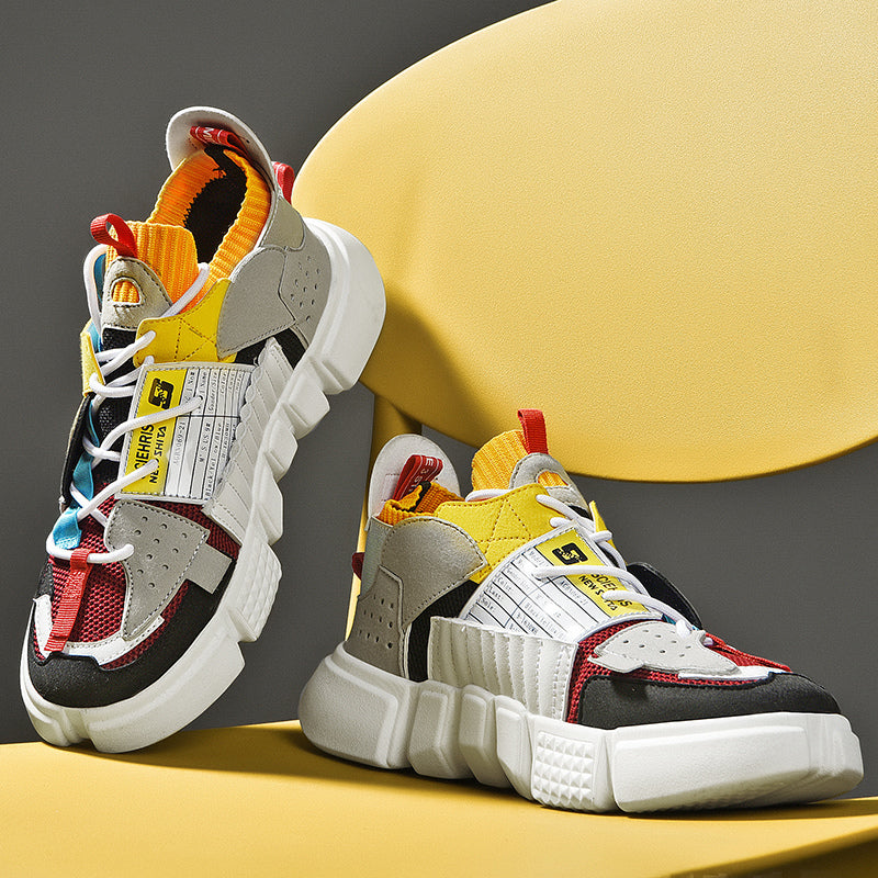 Sneakers urbaines pour hommes style streetwear tendance et confort quotidien