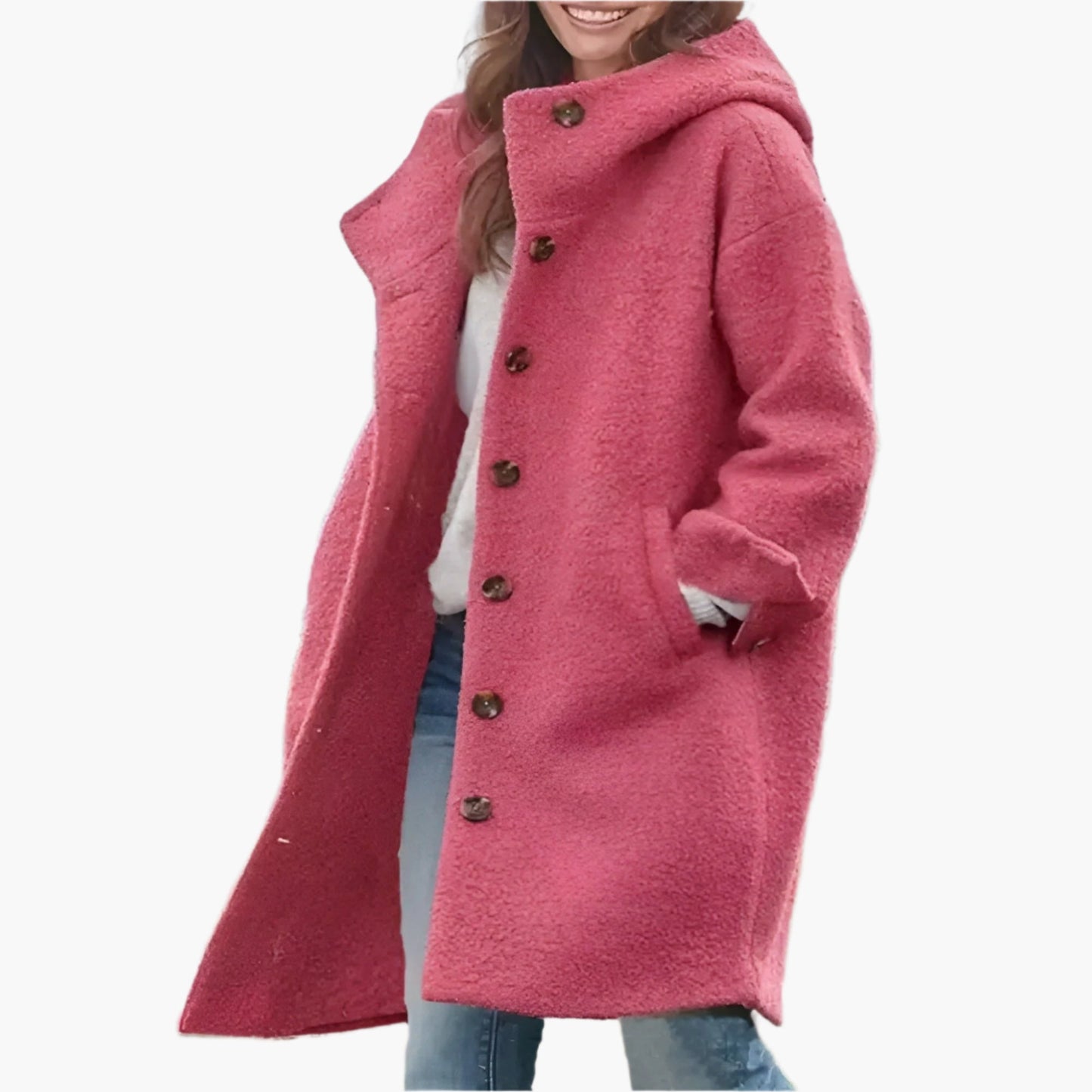 Cappotto Invernale Donna Elegante Stile Oversize Ideale per Tempo Freddo e Urbano