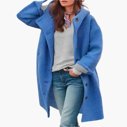 Cappotto Invernale Donna Elegante Stile Oversize Ideale per Tempo Freddo e Urbano