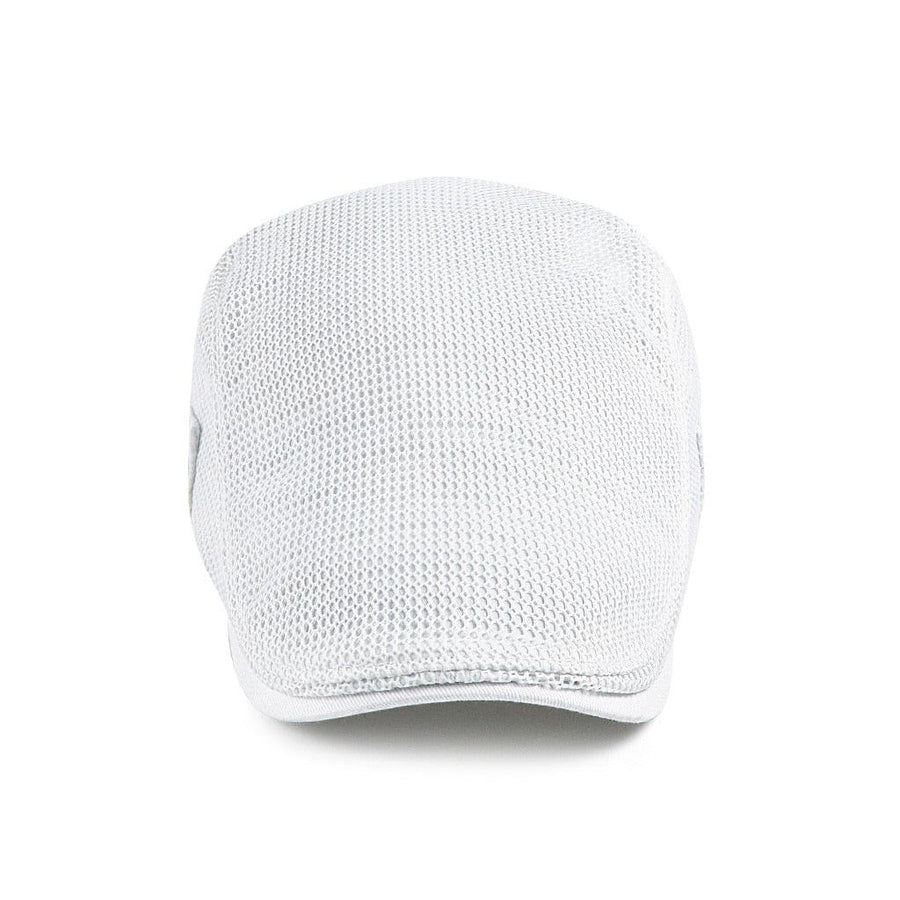 Casquette béret plate en maille respirante pour homme