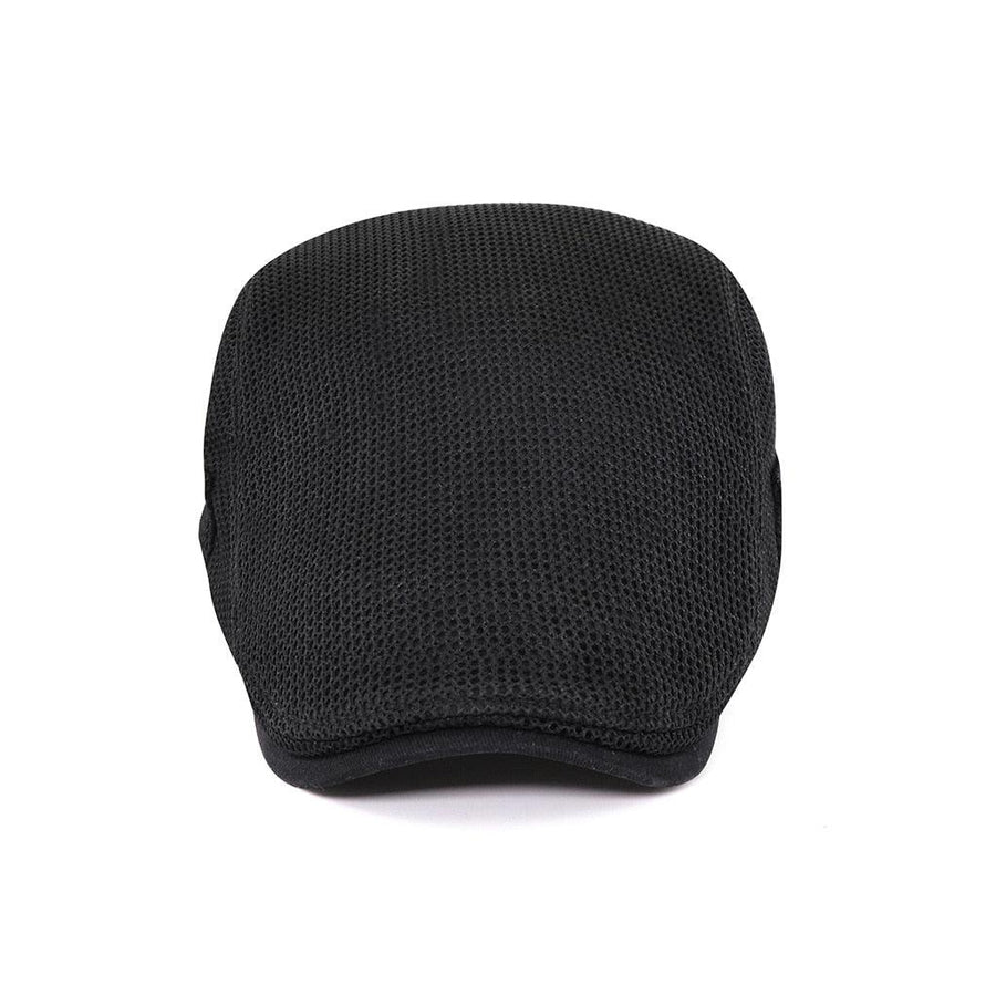 Casquette béret plate en maille respirante pour homme