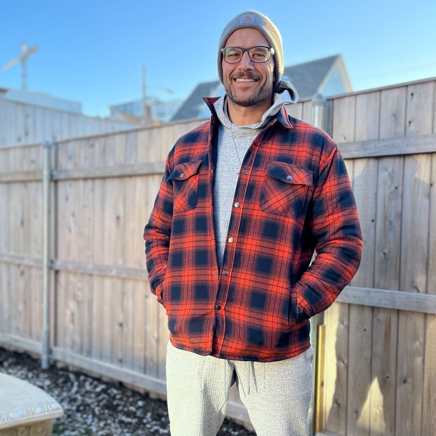 Jack™ - Striped Flannel Jacket