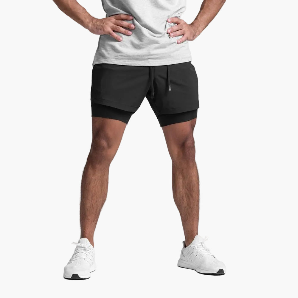 Short de sport homme fitness performance style moderne