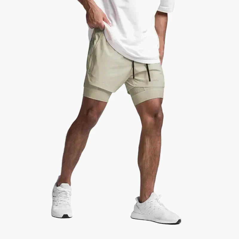 Short de sport homme fitness performance style moderne