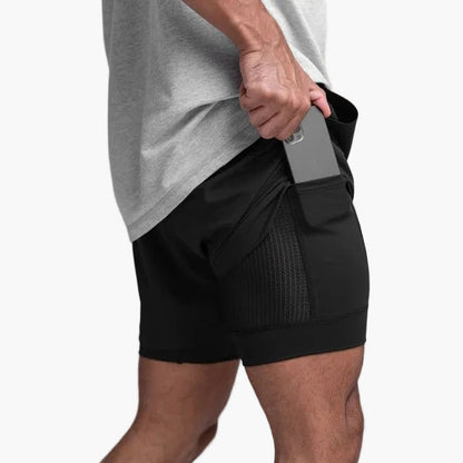 Short de sport homme fitness performance style moderne