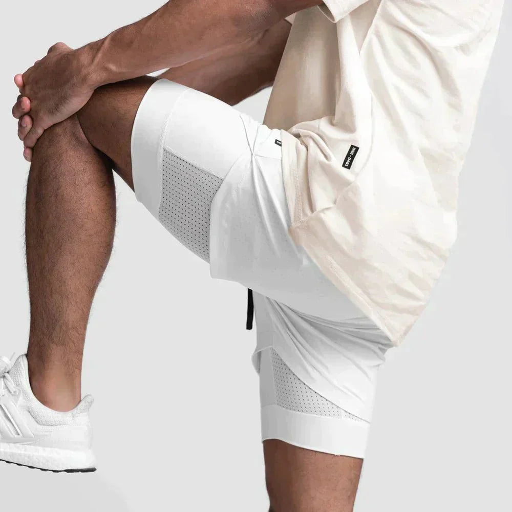 Short de sport homme fitness performance style moderne