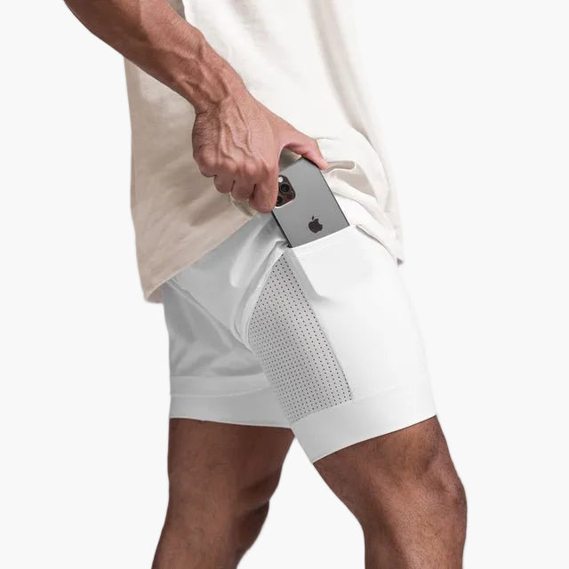 Short de sport homme fitness performance style moderne