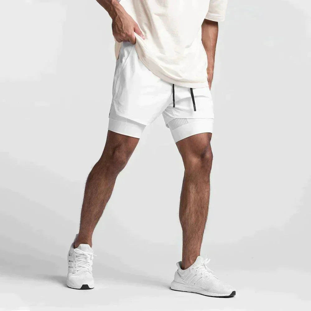 Short de sport homme fitness performance style moderne