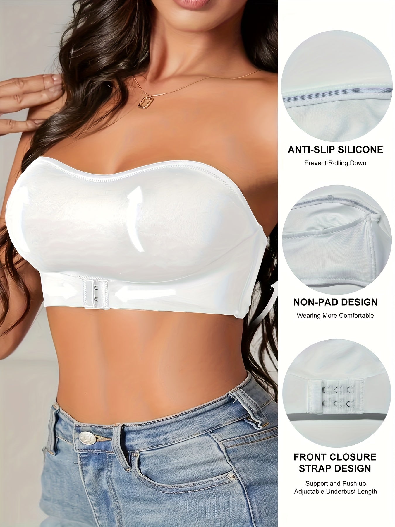 Bandeau sans couture antidérapant femme sport et détente