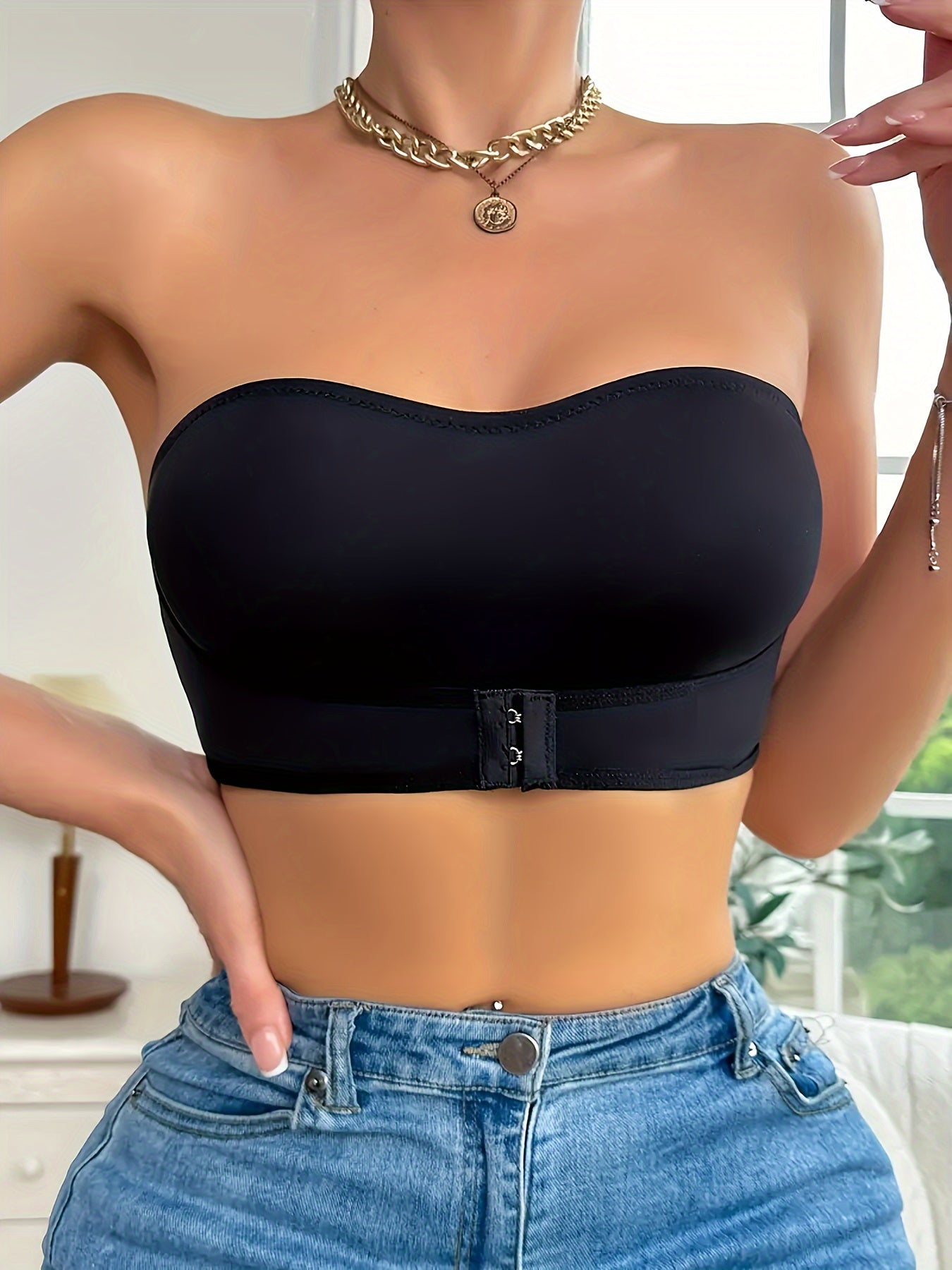 Bandeau sans couture antidérapant femme sport et détente